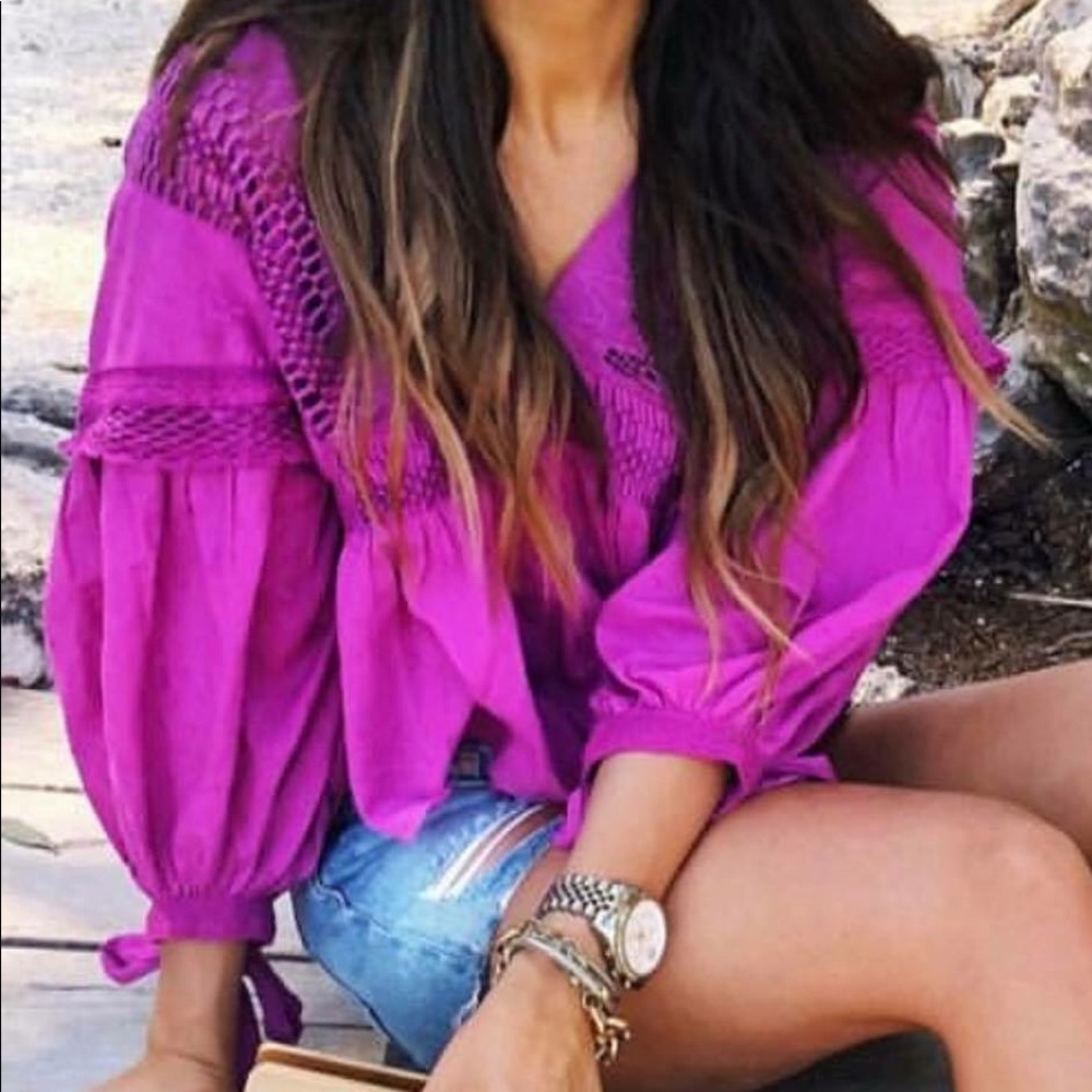 Free people blouse.